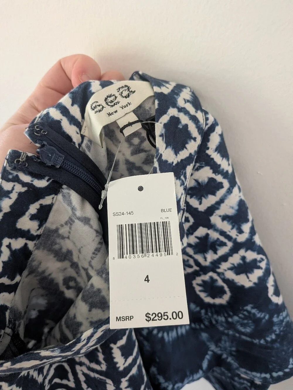 NWT! Sea New York Blythe Tie-Dye Cape Top 4 - Picture 4 of 10